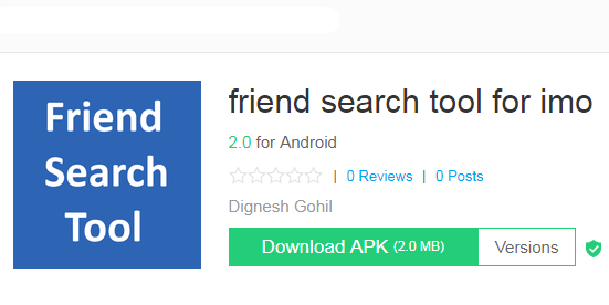 Imo Friend Search Tool APK APP Free Download Latest Version